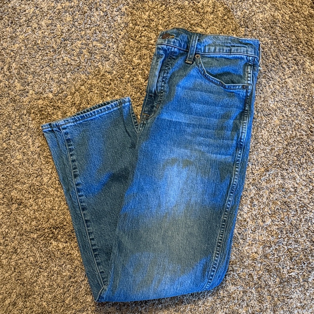 J. Crew Women's Straight Leg Jeans in Blue